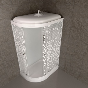 Душевая Кабина Тритон  Коралл 120*80 А Правая низкий поддон  Душевая Кабина Тритон  Коралл 120*80 А Правая низкий поддон