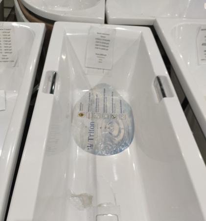 Акриловая ванна Тритон Алекса 1700x750х590 в наличии