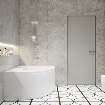 Акриловая ванна Тритон Мари 170х110х61, левая