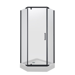 Душевой уголок "Дека-Блэк", с поддоном 900x900x2070 Душевой уголок "Дека-Блэк", с поддоном 900x900x2070